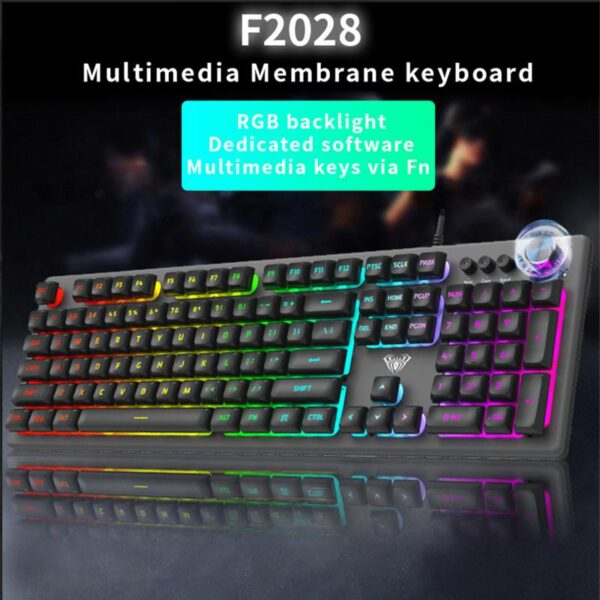 TECLADO AULA WIND F2028 - Imagen 2