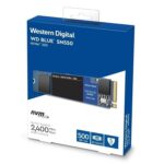 UNIDAD DE ESTADO SÓLIDO WESTERN DIGITAL BLUE SN550, 500GB, PCIE NVME, M.2 2280. - Imagen 2