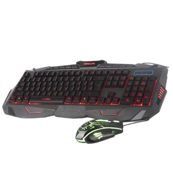 TECLADO + MOUSE GAMER HALION SHARK