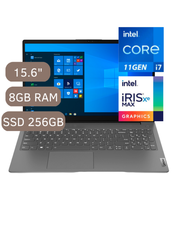LAPTOP LENOVO V15 G2 ITL CORE I7-1165G7 256GB SSD 8GB DDR4 15.6' FHD TN FREEDOS